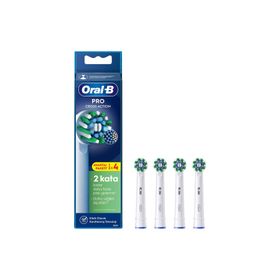 Oral-B Pro Beyaz Cross Action X-Filament 4'lü Diş Fırçası Başlığı