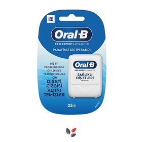 Oral-B Pro-Expert Advanced Parafinli 25 m Diş İpi Bandı