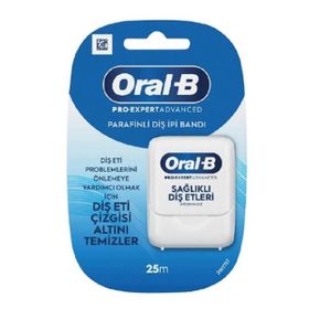 Oral-B Pro-Expert Advanced Parafinli 25 m Diş İpi Bandı