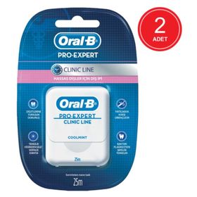 Oral-B Pro Expert Clinic Line 2 Adet 25 mt Diş İpi