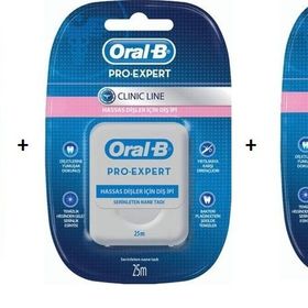 Oral-B Pro Expert Clinic Line 3x25 m Diş İpi