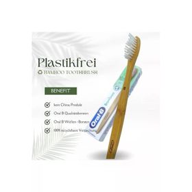 Oral-B Pro-Expert Cross Action Antiplak Bambu Orta Sertlik Diş Fırçası