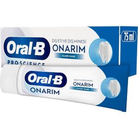 Oral-B Pro Science Diş Eti ve Diş Minesi Onarım Klasik Nane 75 ml Diş Macunu