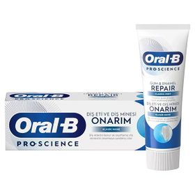 Oral-B Pro Science Diş Eti ve Diş Minesi Onarım Klasik Nane 75 ml Diş Macunu
