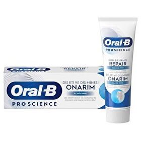 Oral-B Pro Science Diş Eti ve Diş Minesi Onarım Klasik Nane 75 ml Diş Macunu