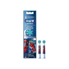 Oral-B Pro Spiderman Şarjlı 2 Adet Diş Fırçası Yedek Başlığı