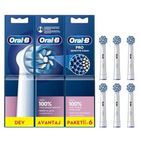 Oral-B Sensitive Ultr 6 Adet Yedek Başlık