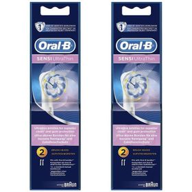 Oral-B Sensitive Ultra Thin 2x2 Adet Yedek Başlığı Diş Fırçası