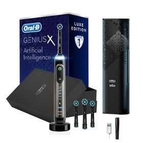 Oral-B Siyah Genius X AI Şarj Edilebilir Diş Fırçası