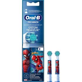 Oral-B Spiderman Beyaz Şarjlı Diş Fırçası 2'li Yedek Başlığı