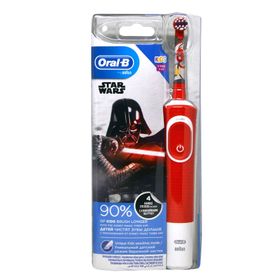 Oral-B Star Wars Darth Vader Şarjlı Çocuk Diş Fırçası kırmızı