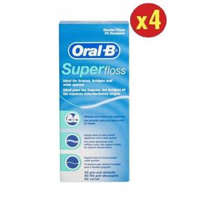 Oral-B Süper Floss 11x50 Adet Diş İpi