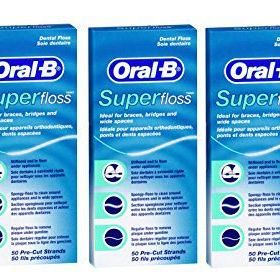 Oral-B Süper Floss 3x50 Adet Diş İpi