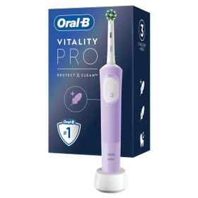 Oral-B Vitality Pro Lila Protect X Clean Şarjlı Diş Fırçası