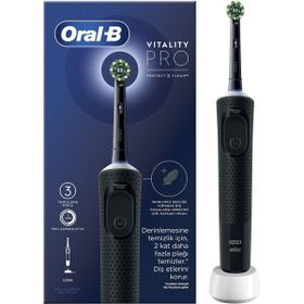 OralB D103 Vitality Cross Action Şarjlı Siyah Diş Fırçası