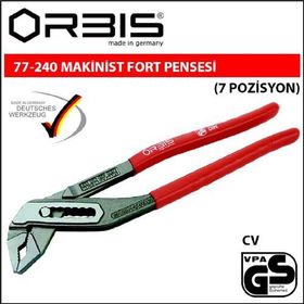 Orbis 77-240 7 Pozisyon 240 mm Makinist Fort Pensesi