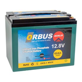 Orbus 12.8 Volt LIT-12-60 60 Amper Lityum LifePO4 Akü