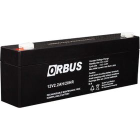 Orbus 12 Volt 2.2 Amper 178x34x60 mm - 907 g Yatay Akü