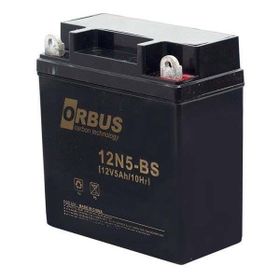 Orbus 12N5-BS 12 V 5 Amper Asit İçinde Karbon Motosiklet Aküsü