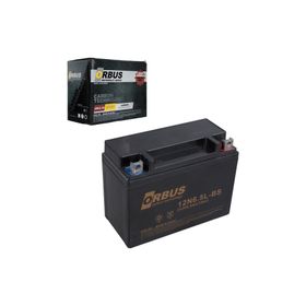Orbus 12N6.5L-BS 12v 6.5a 139x66x100 mm Motosiklet Aküsü
