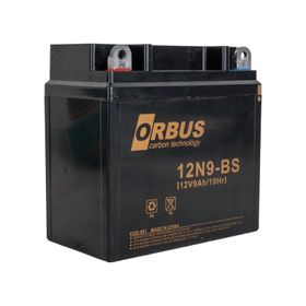 Orbus 12N9-BS 12 V 9 Ah Asit İçinde Karbon Motosiklet Aküsü