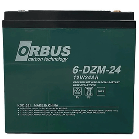 Orbus 12V 24Ah Elektirkli Bisiklet Aküsü