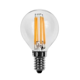 Orbus 2700K Sarı Işık PC45 Filament Bulb Mini Top Şeffaf E14 Ampul