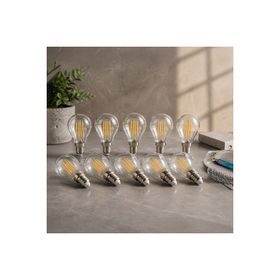 Orbus 2700K Sarı Işık PC45 Filament Bulb Mini Top Şeffaf E14 Ampul