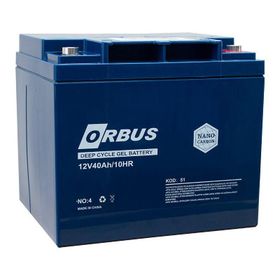 Orbus 40Ah Solar Jel Akü