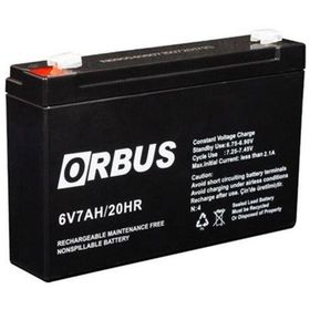 Orbus 6 V 7 Ah 150x30x94 mm Kuru Akü