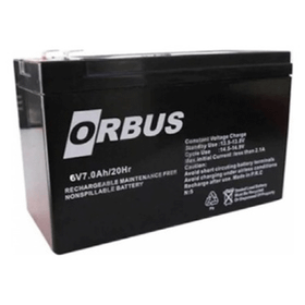 Orbus 6V 7AH Kuru Akü