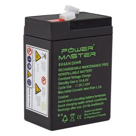 Orbus Akü 6 Volt 4 Amper Powermaster ( 70 X 48 X 101 Mm ) (ışıldak Aküsü)