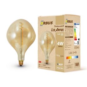 Orbus Amber 4 W 350LM PSA165 Dekoratif Led Ampul