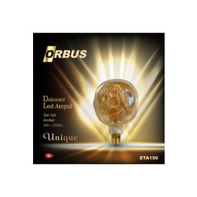 Orbus Amber 4W 320LM ETA150 Dekoratif Led Ampul