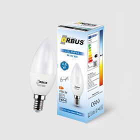 Orbus Bright 4.8W Beyaz Işık E14 425LM Led Ampul