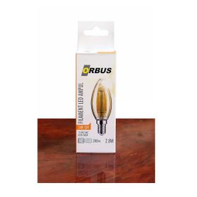 Orbus C37 E14 3 W Led Filament Mum Ampul