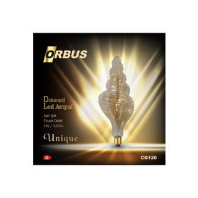 Orbus Crush Gold 4W 320lM CG120 Dekoratif Led Ampul