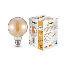 Orbus Globe GA95 E27 540lM Amber Ampul