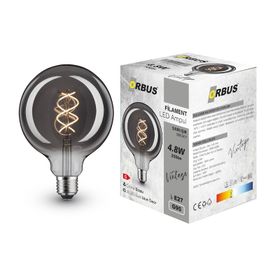Orbus Globe GS95 4.8W Smoky 360lM Sari Işık Ampul