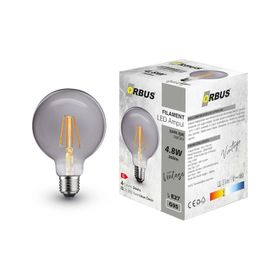 Orbus Globe GS95 4.8W Smoky 360lM Sari Işık Ampul