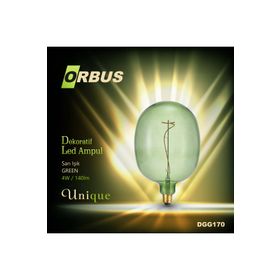 Orbus Green 4W 140lM DGG170 Dekoratif Led Ampul