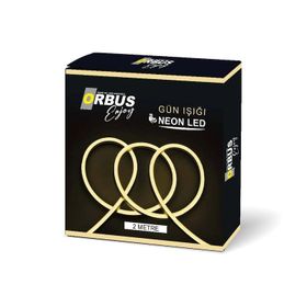 Orbus Neon 3000K Gün Işığı 2 mt USB'li Şerit Led