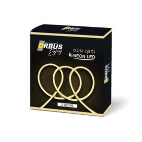 Orbus Neon 3000K Gün Işığı 2 mt USB'li Şerit Led