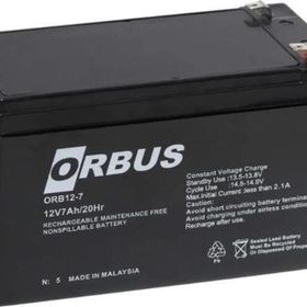 Orbus ORB 12-7 12V 7AH Kuru Tip Akü