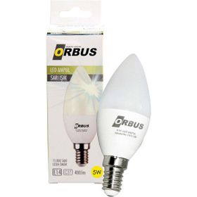 Orbus ORB-5WS C37 E14 400 LMN 5 Watt Amber Tasarruflu Ampul