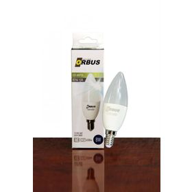 Orbus ORB-8W 8 W E14 C37 650LM 15.000 Saat Led Beyaz Işık Ampul