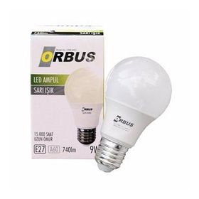 Orbus ORB-L9WS Sarı Led Ampul