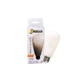 Orbus Orb-STM6W E27 540 Lm Milky Ampul