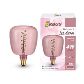 Orbus Pink 4W 270lM TP140 Dekoratif Led Ampul