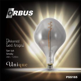 Orbus PSS165 Smoky 4W 120LM Dekoratif Led Ampul